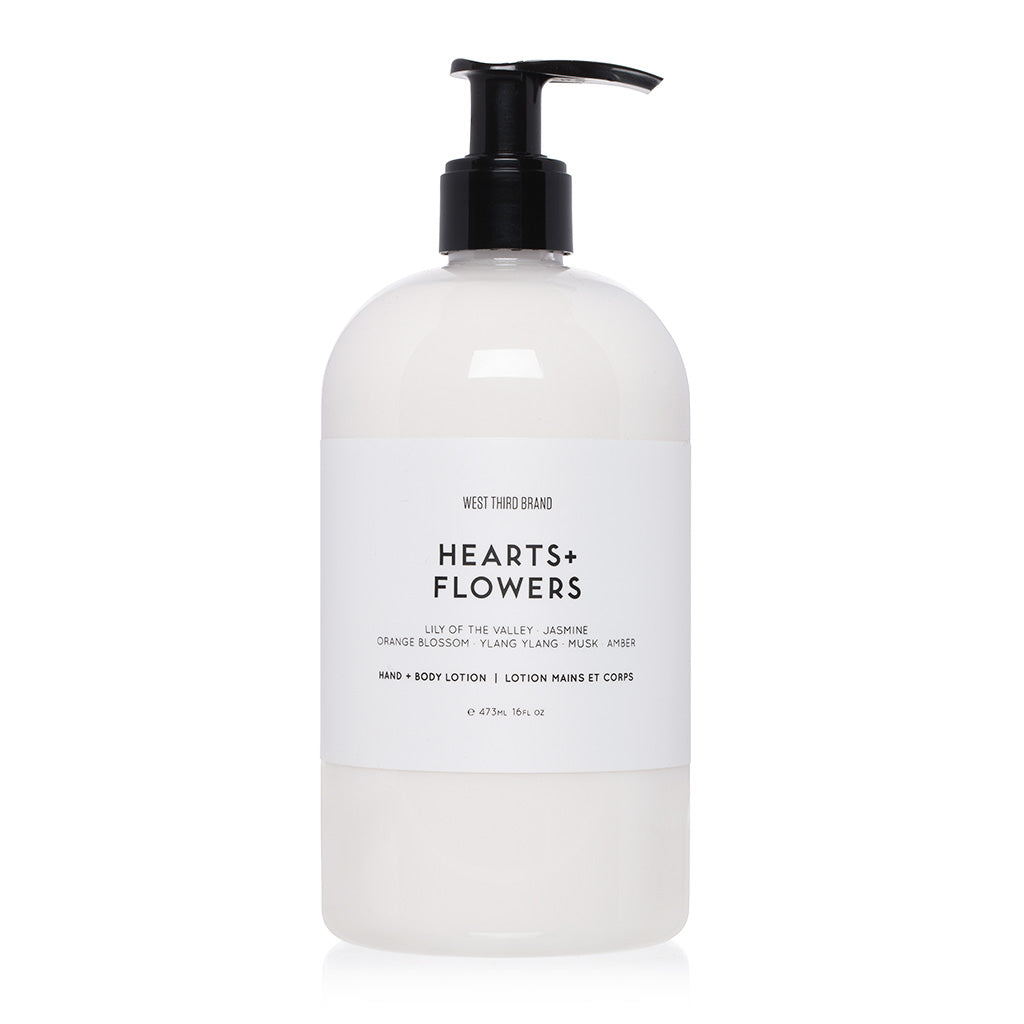 Hand + Body Lotion | Hearts + Flowers
